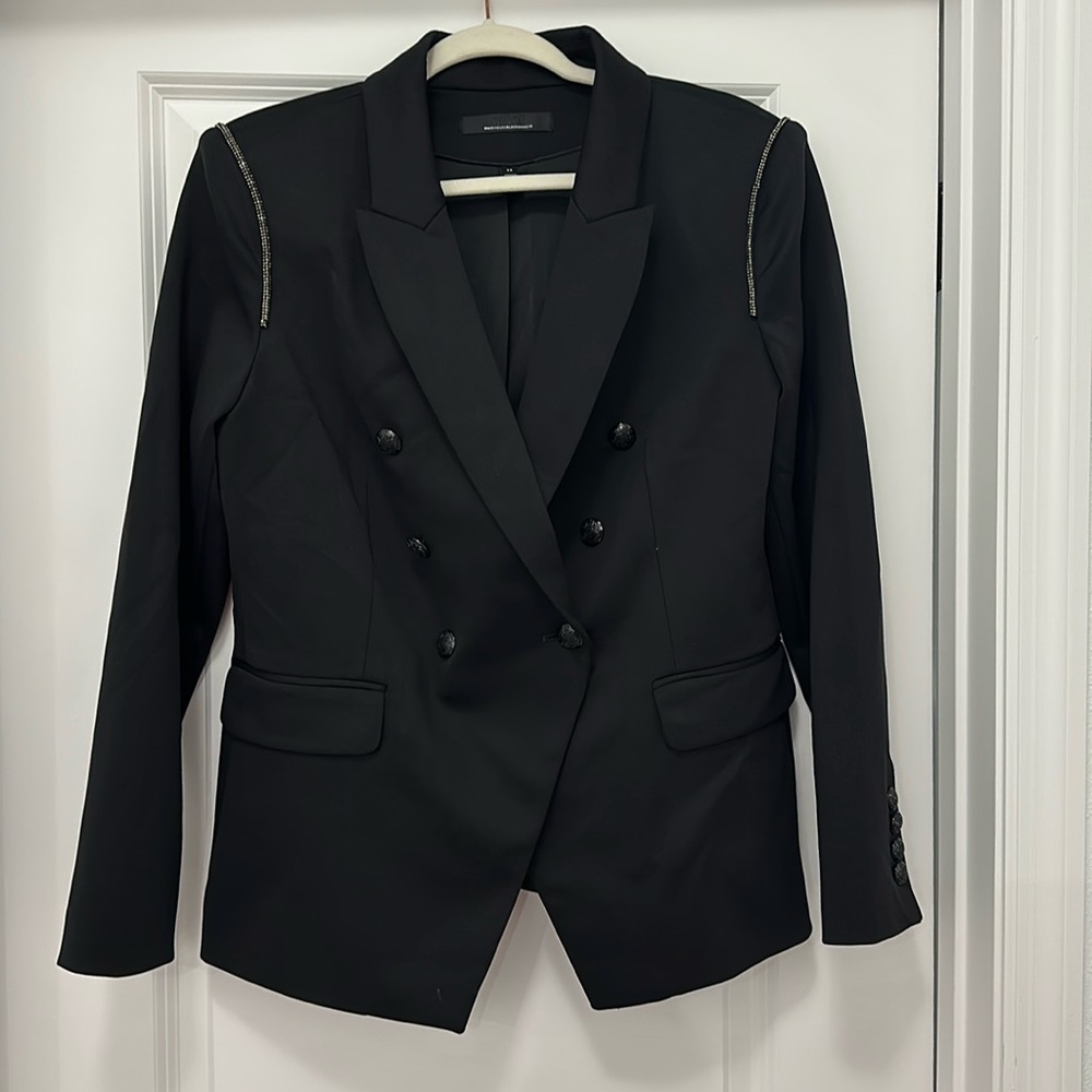 NWOT WHBM tuxedo style jacket
